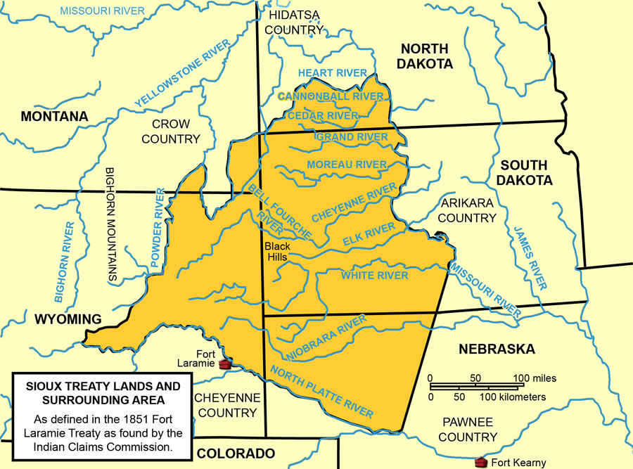 Treaty of Fort Laramie, 1851
